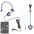 RF3 Radiation Free Cellphone Headset Earbud