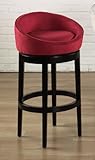 30" Red Swivel Barstool by Armen Living - Colors (LCIGBAMFRE30)