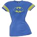 Search : Batman Logo Jrs Womens Blue Hockey T-Shirt