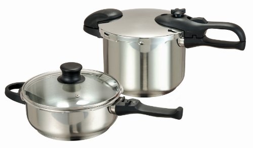 Schnellkochtopf Set 7-tlg Induktion Kochtopf 