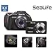 Sealife DC 800 8.0 Megapixel Underwater/Land Camera in Removable Housing with 4X Optical Zoom and 2.7-Inch LCD screen (Black)