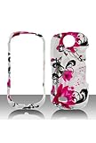 Samsung R710 Graphic Case - Red Flower on White