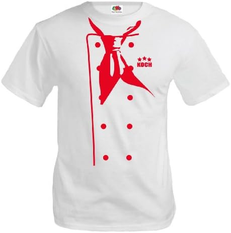 BuXsbaum Men's Chef-Jacket T-Shirt