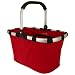 Reisenthel Carrybag original collapsible picnic and shopping bag ~ 12 colors, Solid Red
