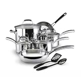 FarberwareMillenniumStainlessSteel12PieceCookwareSetwithBonusGriddle