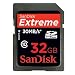 Sandisk 32 GB Extreme SDHC Cards (SDSDX3-032G-A31)