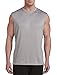 Harbor Bay by DXL Big and Tall Muscle Swim Tee Shirt, Grey, 1XL
