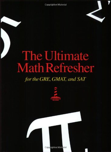 The Ultimate Math Refresher for the GRE, GMAT, and SAT