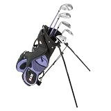 Girls' Ram Tour Jr. Golf Club Set - Black/ Purple