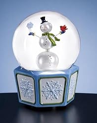 Snowman Boogie Animated - Water Globe