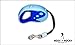 #1 Rated Retractable Dog Leash with Flexi Strong Ribbon, Heavy Duty Yet Light with Ergonomic Design and Great for Dog Walking.100% Satisfaction Guarantee (Blue)