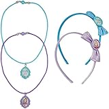 Fantasia Girls' Sisters Necklace and Headband Set