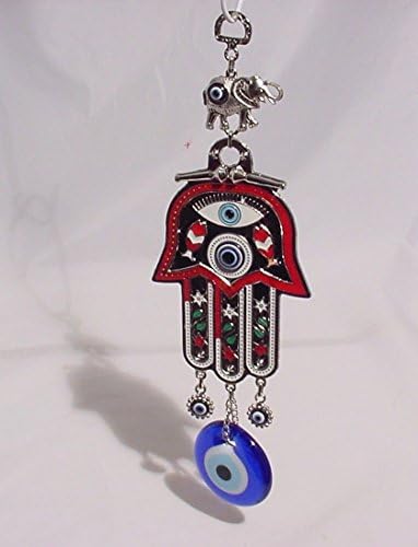 Evil EYE with Large Hamsa and Elephant #829