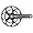 Campagnolo 2011 CX Power Torque Carbon 11-Speed Cyclocross Bicycle Crank Set