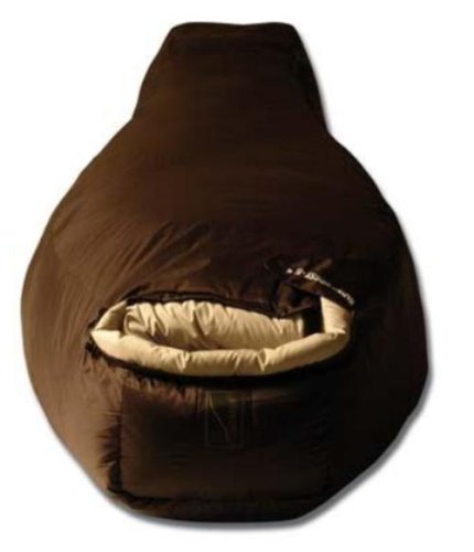 Backside 5 Degree Goosedown Sleeping Bag (Black)