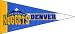 Basketball Pennants: NBA Mini Denver Nuggets Pennant