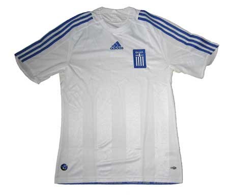 Adidas Griechenland GRE H JSY Trikot, White/Satellite, Gr. XXL