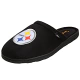 Reebok Men's NFL Slipper,Steelers,Small