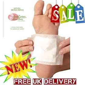 100 patches Detox Treatment Pads KINOKI GARDENS UK All Natural BULK SAVER PACK Chinese Medicine Herbal Remedies