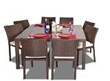 Atlantic Liberty 9-Piece Dining Square Set