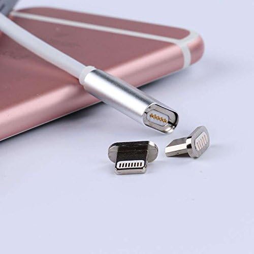 Magnetic Micro USB Quick Charging Cable with LED Status Display, High Speed USB 2.0 a Male to Micro B Sync and Charge Cable Line for Android, Samsung S6/edge, Htc, Motorola, Nokia, Xiaomi and More..