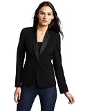 Calvin Klein Women's Satin Lapel Jacket