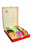 Wissotzky Mahogany 9 Flavors Tea Chest Gift Box / 90 Assorted Teas by Wissotzky Cheap