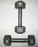 8 lb. Hex Dumbbells (Pair)
