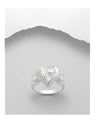 Heart Ring In 92.5 Sterling Silver