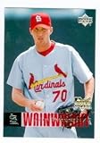 Adam Wainwright baseball card (St. Louis Cardinals) 2006 Upper Deck #424 Rookie Card