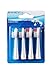 Sonicety Replacement Brush Heads for Sonicety HI-920 HI-923, 4-Pack