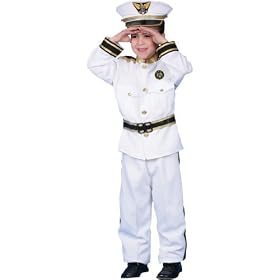 Navy Admiral Deluxe Child Costume