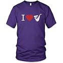 I Heart Smoking Pipe (White) Fine Jersey T-Shirt