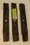 4 Pack of John Deere Lawnmower Parts<br>John Deere Mulching Blade, Set of Three for 48 Cut, fits L120, L130