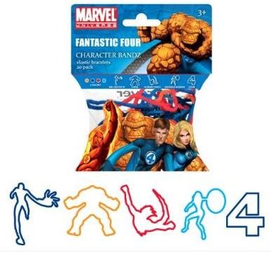  Marvel Fantastic Four Character Bandz [Toy]