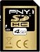 PNY Secure Digital (SDHC) Card 4GB High Capacity Speicherkarte (original Handelsverpackung)