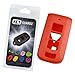 KeyGuardz Orange Rubber Keyless Entry Remote Smart Key Fob Skin Cover Protector