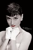 Empire 107565 Audrey Hepburn - Red Lips - Classic Film Poster Druck - 61 x 91.5 cm