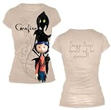 Coraline - Coraline And Other Mom Women's T-Shirt in Safari (Tan)