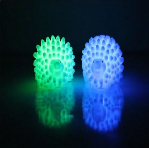 Colorful Gradient mini Hedgehog LED Small Night Light Holiday Lighting Decorate Lamp Toy 2pcs