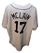 Denny McLain Hand Signed A.L.Detroit Tigers White Jersey Inscribed 