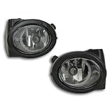 Nebelscheinwerfer, BMW E46/M3 + E39/M5 - rund, Klarglas/ schwarz mit Rahmen