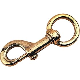 SeaDog BRONZE SWIVEL EYE BOLT SNAP 136016-1 by 