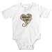 Daddy's girl camo soldier heart Infant Creeper