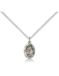 Sterling Silver St. Anthony Pendant