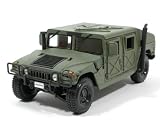 1991 Hummer Military Humvee diecast model car 1:18 scale die cast by Maisto - Green