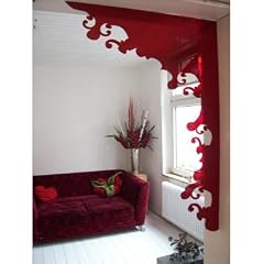 Eigengold Indoorframe Blume rot