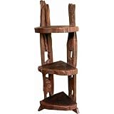 Wolf Creek Shelf by Groovystuff (Brown) (49H x 20W x 15D)