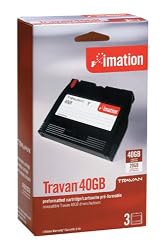TRAVAN40 GB Cartridge- 3 Pk
