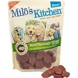 Milo's Kitchen Beef Sausage Slices with Rice - 18 Oz